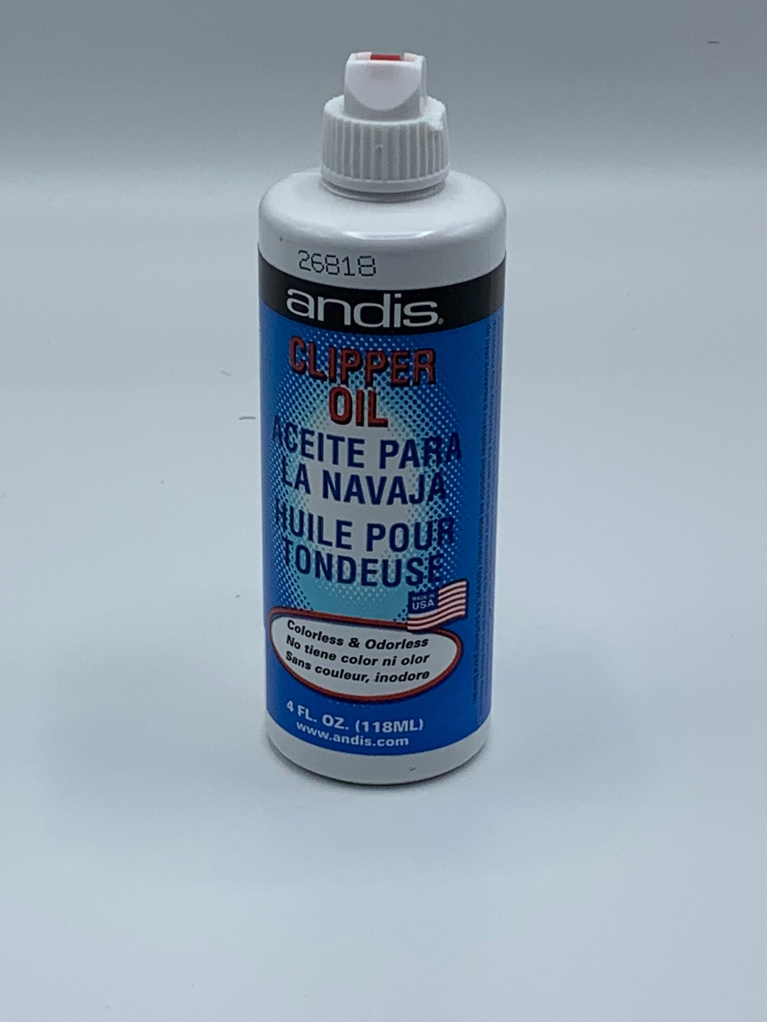 Andis Clipper Oil  Pachuca Barber Supply